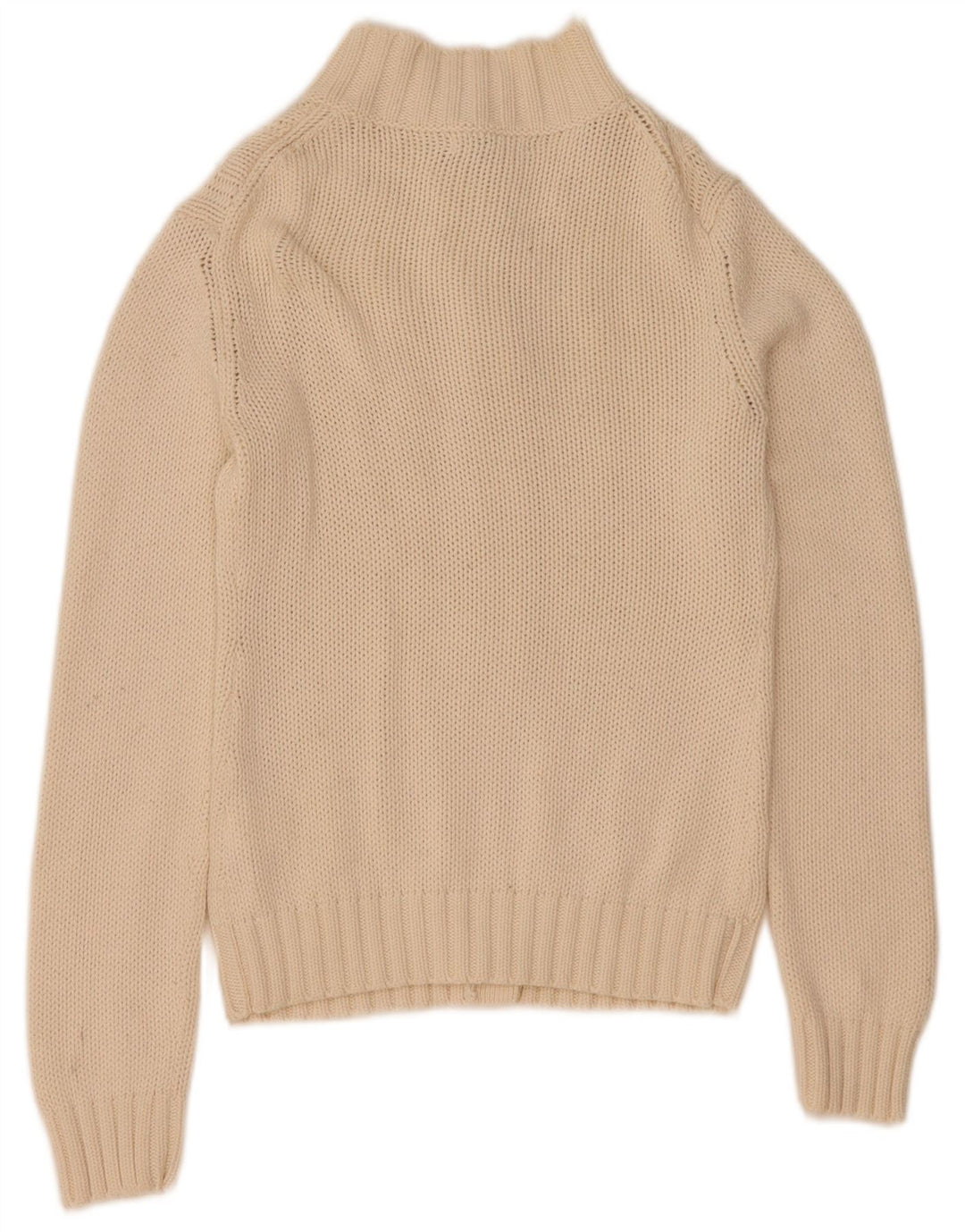 North Sails Cárdigan para mujer, talla 40, talla mediana, algodón blanco roto