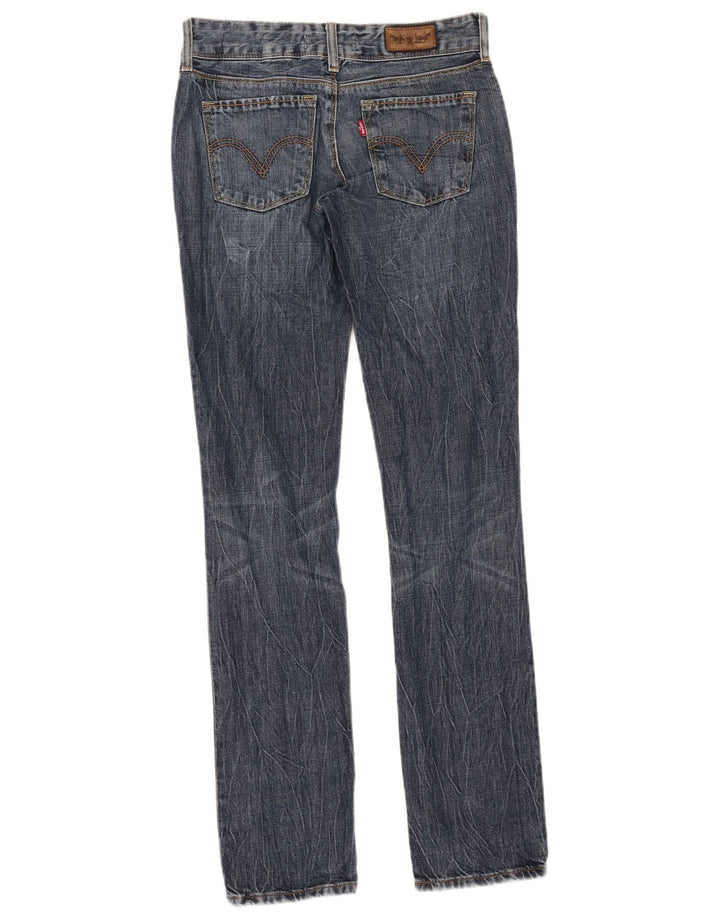 Levi's Mujer 571 Slim Jeans W27 L34 Algodón Azul