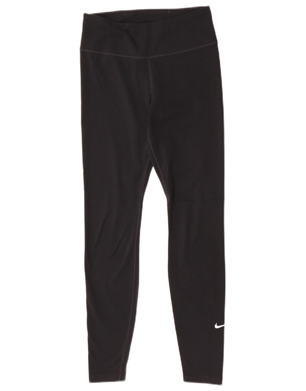 Nike Leggings Dri Fit para mujer UK 8 Small Negro Poliéster Deportes