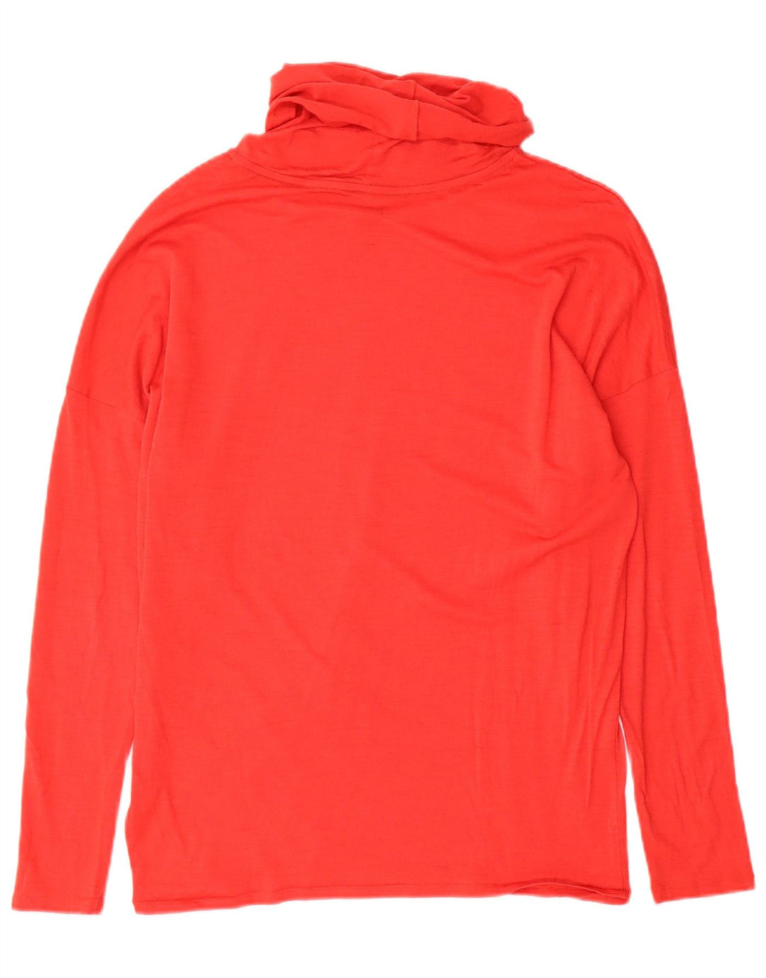 Camiseta Nike Dri Fit para hombre de manga larga de lana roja mediana