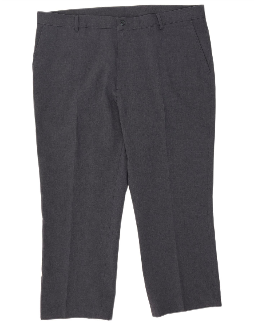 Farah Hombre Pantalones Cortos Rectos W42 L27 Poliéster Gris