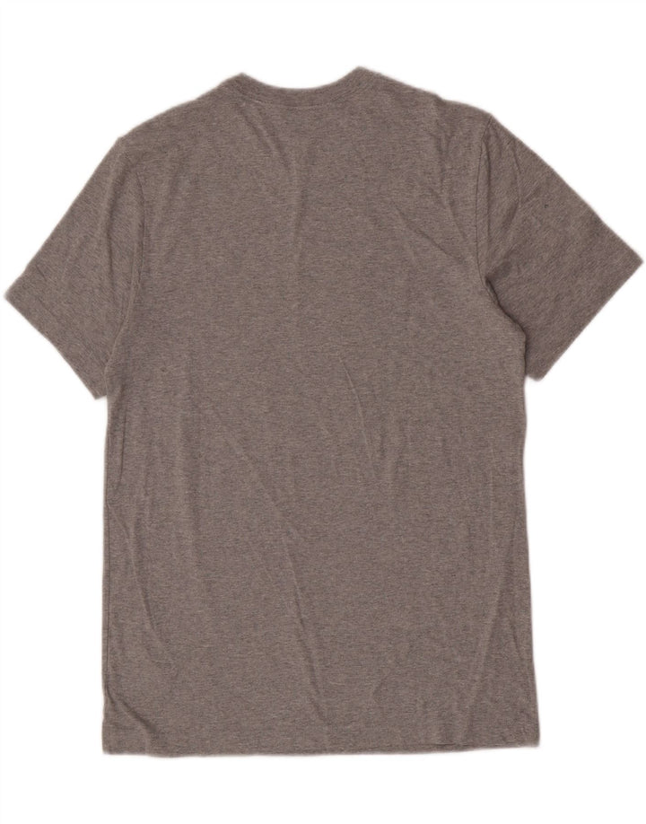 Camiseta Nike Hombre Top Gris Medio De Algodón Moteado