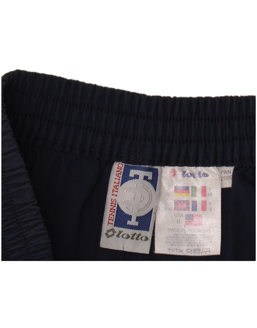 Lotto Pantalones cortos chinos para hombre UK 38/40 Medium W30 Azul marino Poliéster