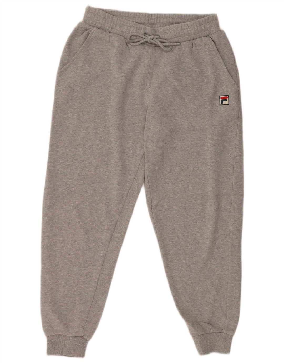 FILA Pantalones de chándal para hombre Joggers Small Gris Algodón