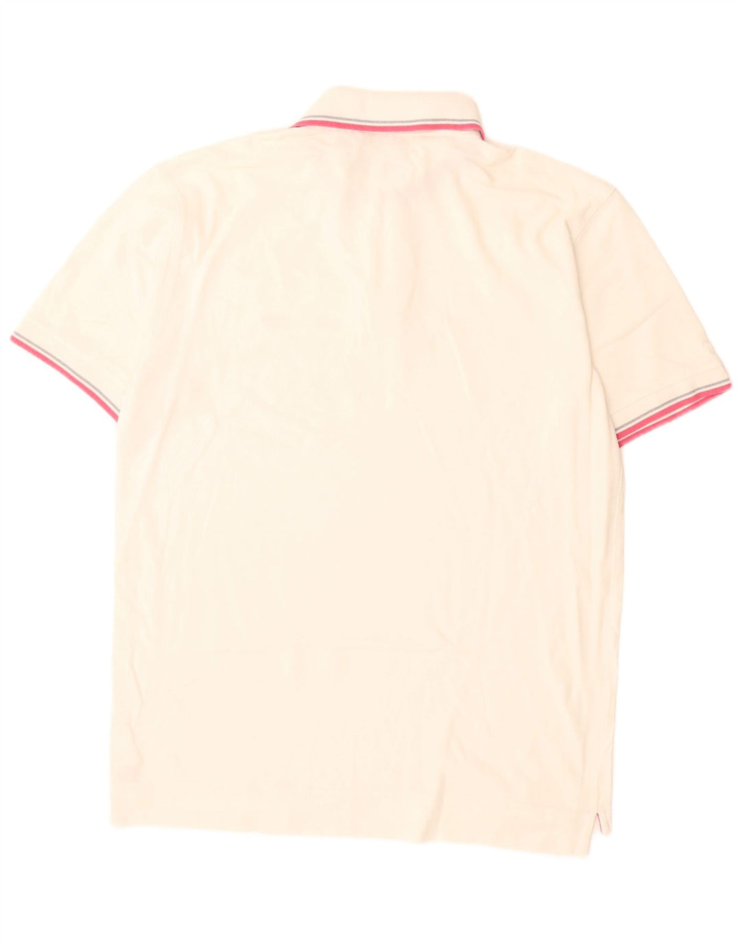 Polo Gas Hombre XL Algodón Blanco