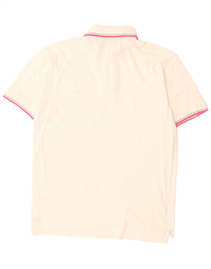 Polo Gas Hombre XL Algodón Blanco