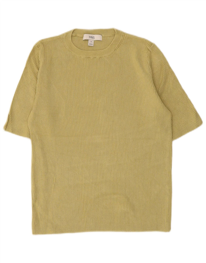 Marks & Spencer Camiseta para mujer Top UK 42 Viscosa verde medio