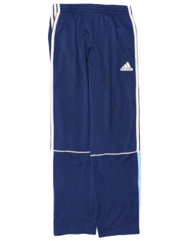Adidas Pantalones de chándal para hombre ES 38/40 Azul medio Poliéster