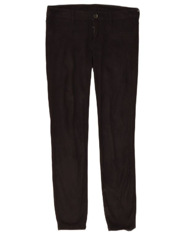 Benetton Pantalones informales ajustados para niña 13-14 años W28 L25 Negro