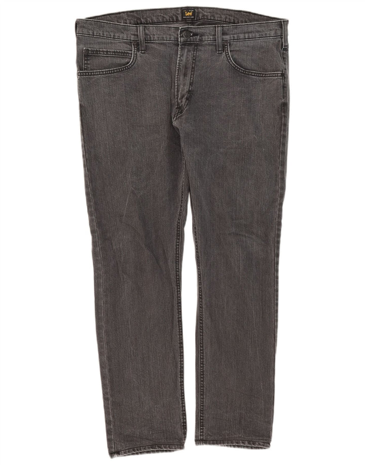 Lee Jeans Luke Slim para Hombre W36 L28 Algodón Gris