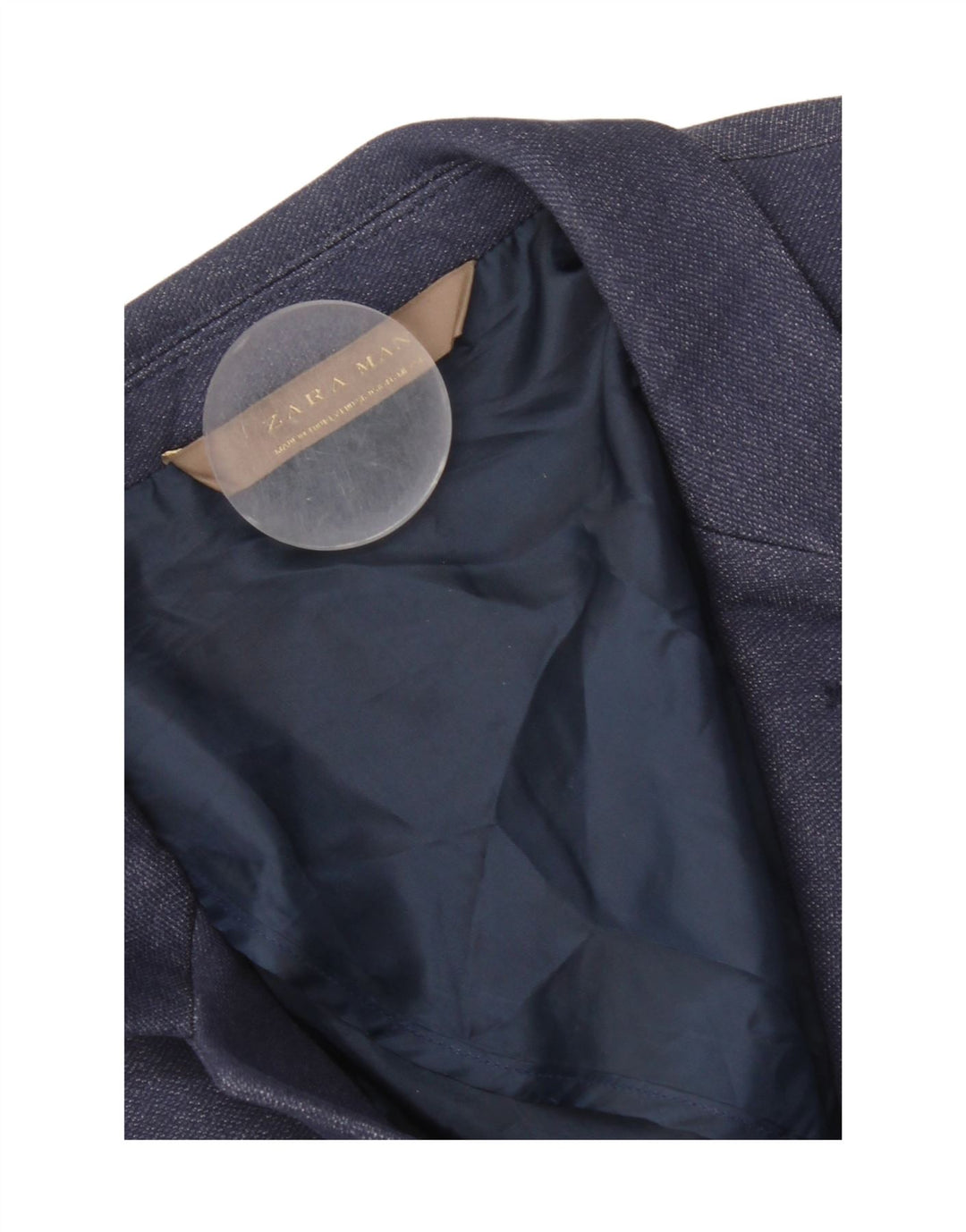 Zara Chaqueta Blazer De 2 Botones Para Hombre EU 56 XL Azul Marino