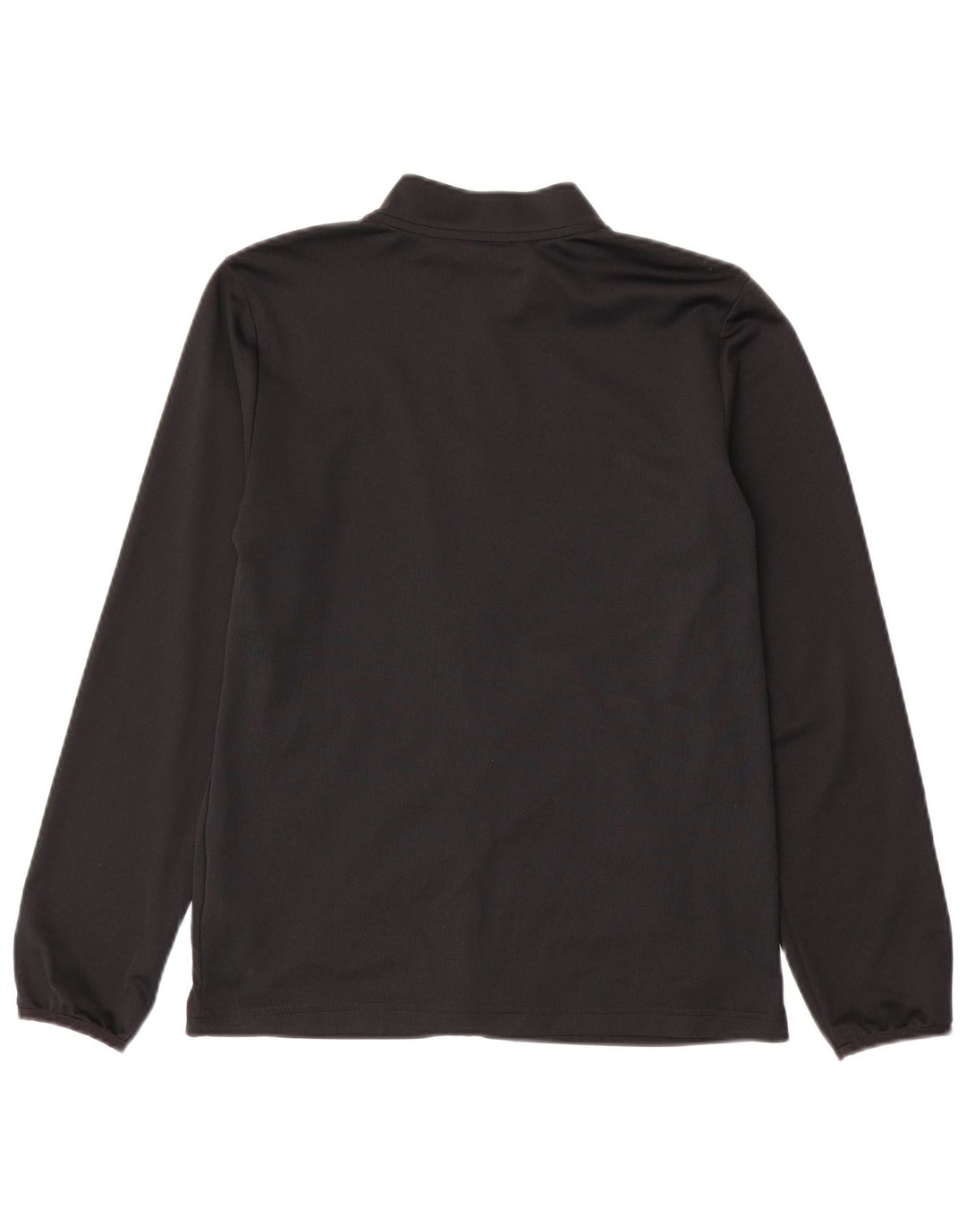 NIKE Boys Dri Fit Chándal Top Chaqueta 13-14 años XL Negro Poliéster