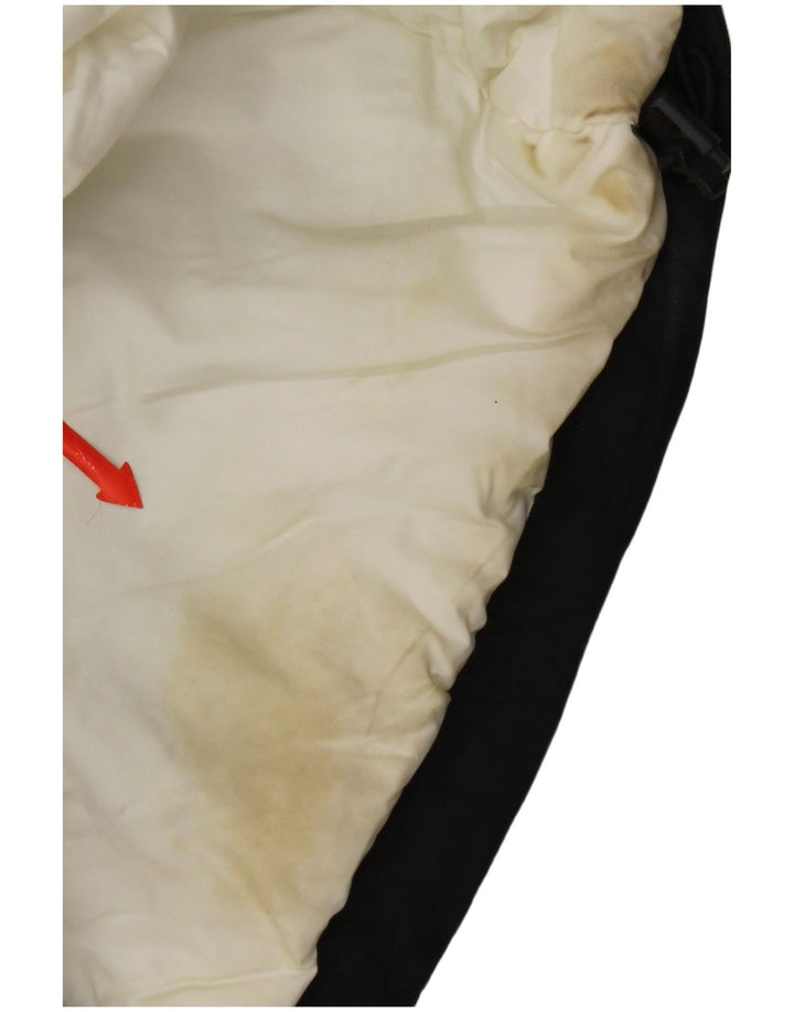 Quiksilver Chaqueta cortavientos con capucha para hombre UK 38 Medium Black Polyamide