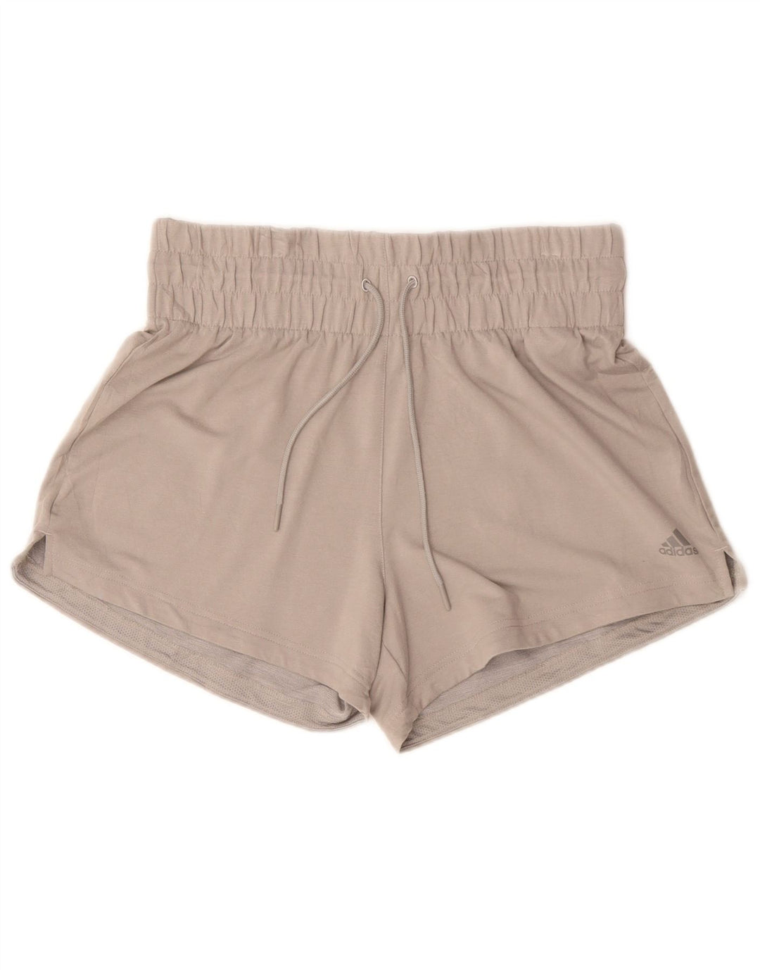 Adidas Pantalones cortos deportivos para mujer UK 44 Poliéster gris medio