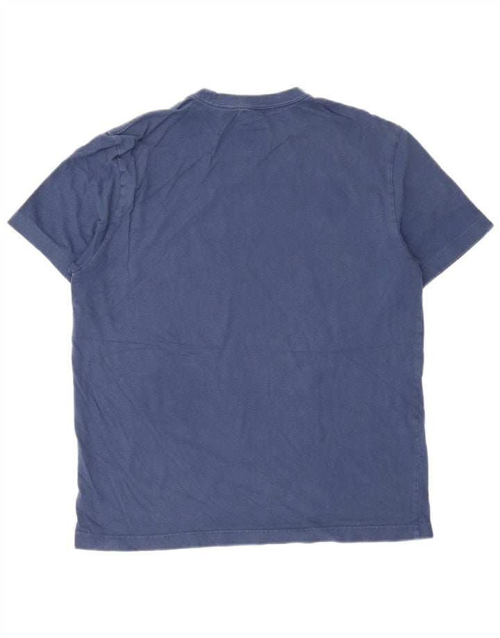 Hurley Camiseta Gráfica Para Hombre Top Medium Azul Marino Algodón
