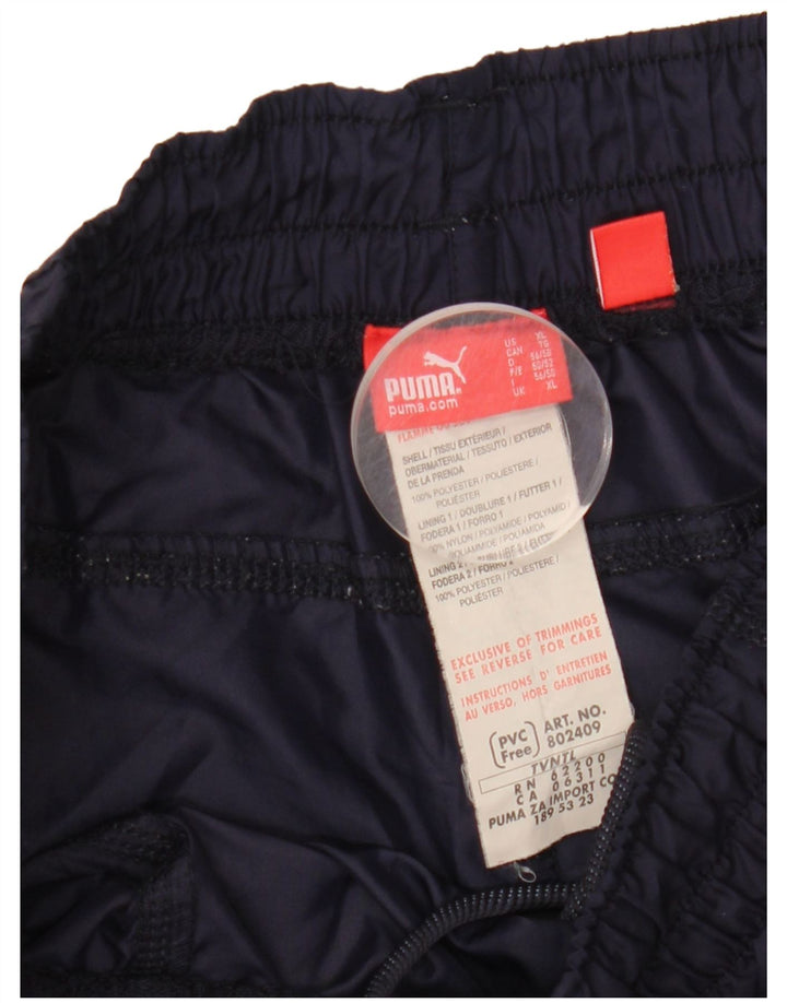 PUMA Bermudas deportivas para hombre XL Poliéster azul marino