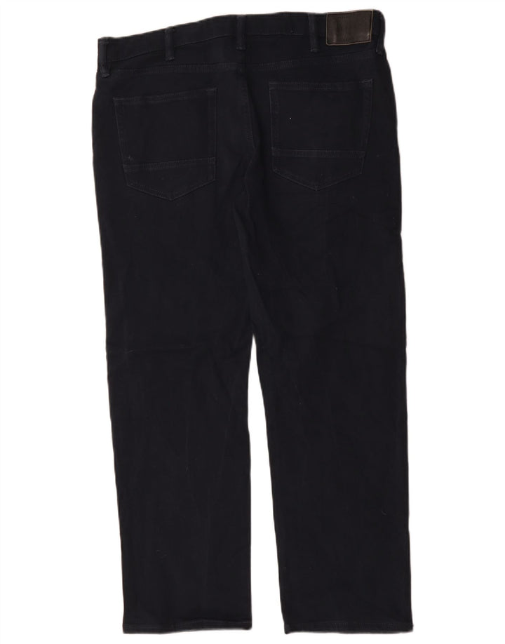 Marks & Spencer Jeans rectos para hombre W36 L29 Algodón azul marino