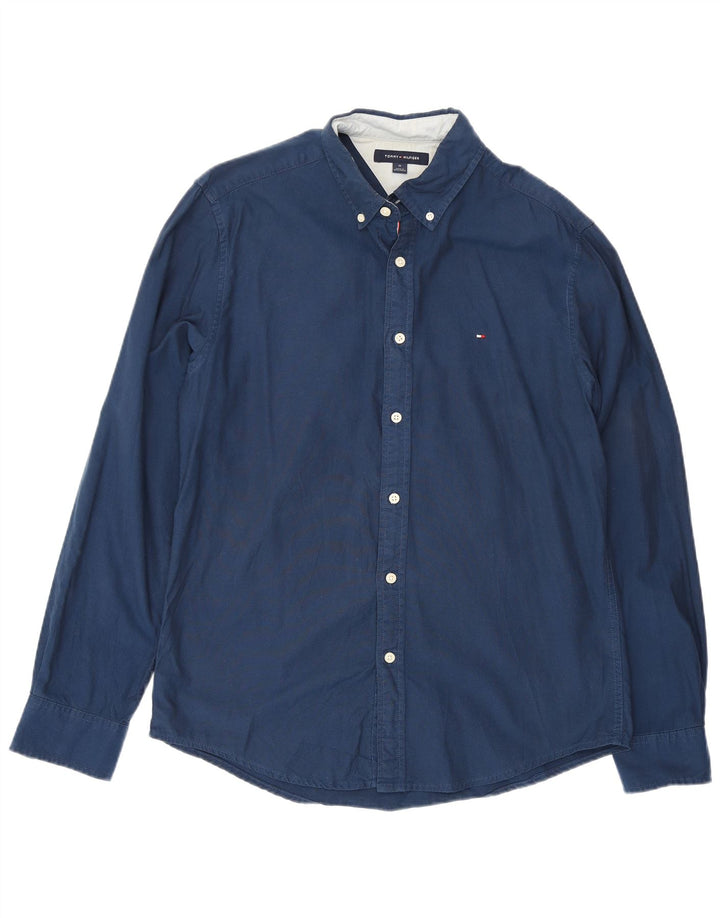 Camisa Tommy Hilfiger Hombre Azul Marino Mediano