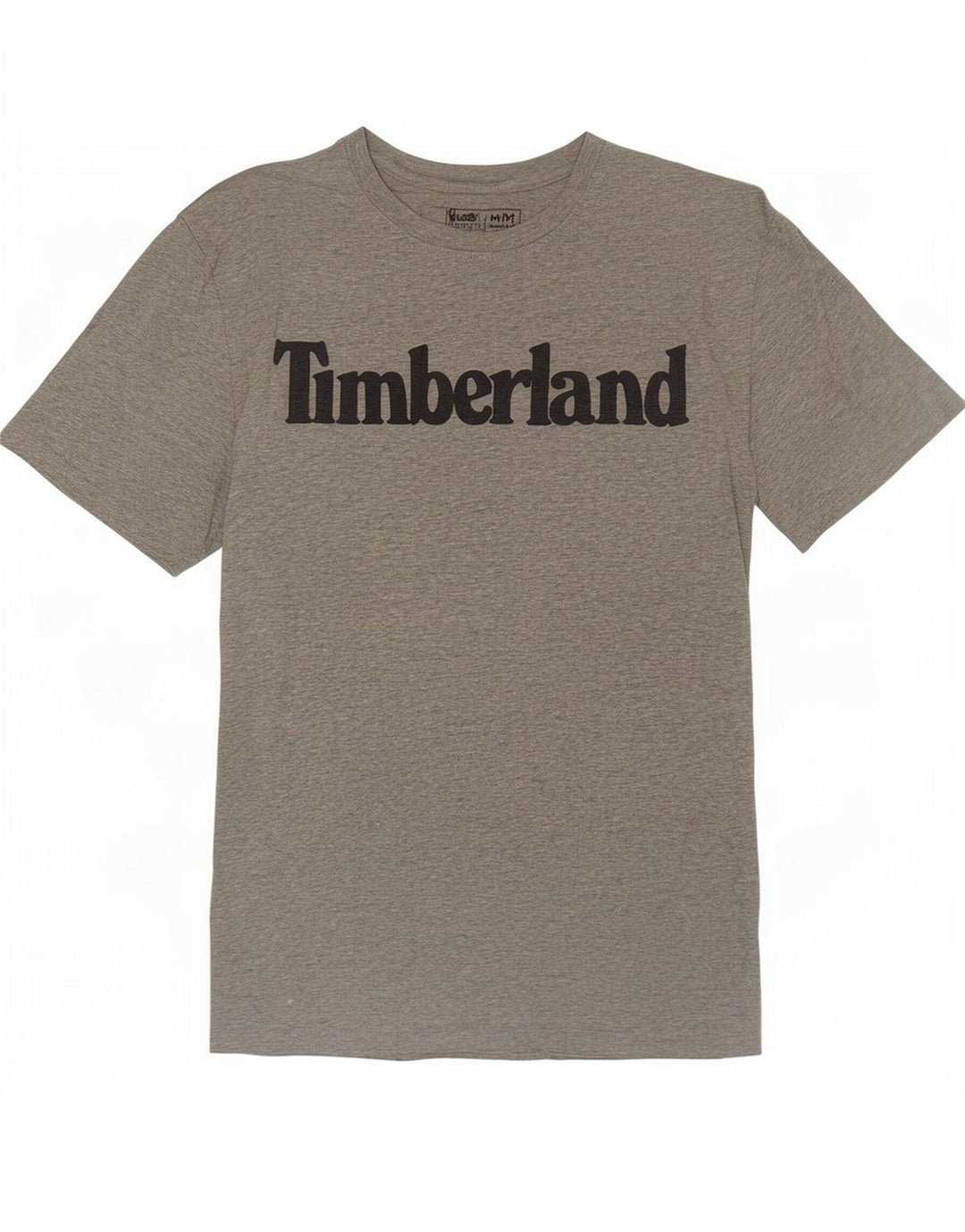 Timberland Camiseta gráfica de ajuste regular para hombre Top de algodón gris medio