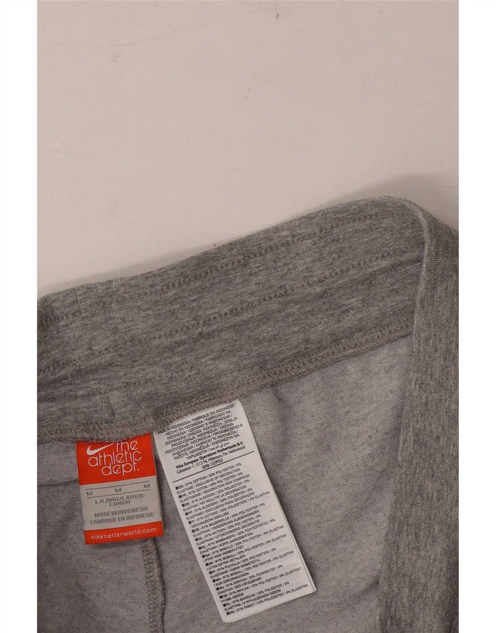 Nike Pantalones de chándal para mujer UK 44 Algodón moteado gris medio