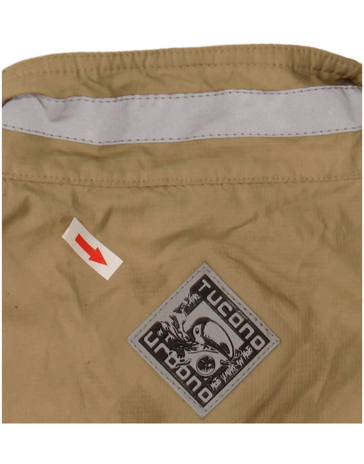 Tucano Urbano Chaqueta utilitaria extragrande para mujer UK 6 XS Beige Poliéster