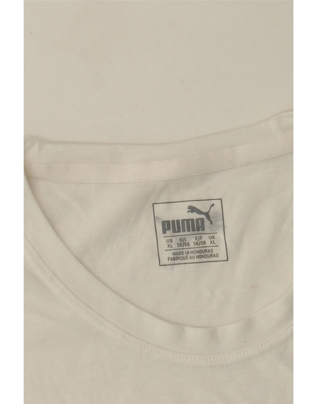 PUMA Camiseta sin mangas gráfica para hombre XL Blanco
