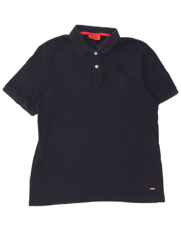Polo Hugo Boss Hombre XL Algodón Azul Marino