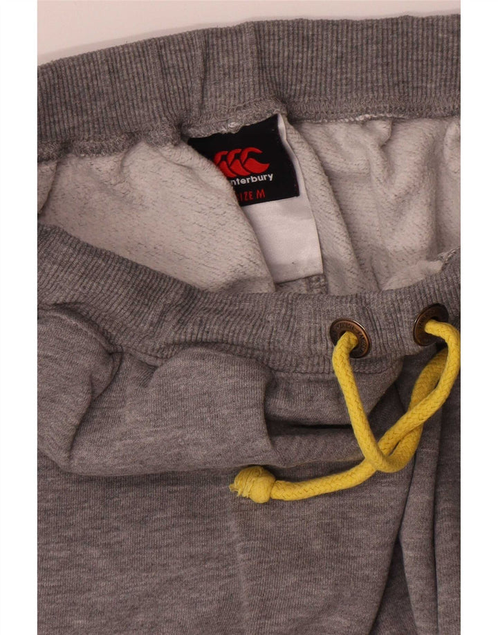 Canterbury Hombre Pantalones De Chándal Gráfico De Algodón Moteado Gris Medio
