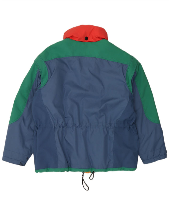 DIADORA Chaqueta de esquí para hombre UK 40 Large Azul Colorblock Poliéster