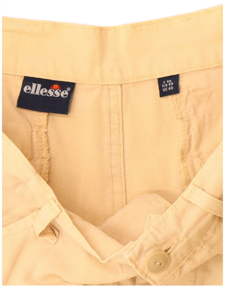 Ellesse Shorts Cargo Hombre W40 XL Algodón Beige