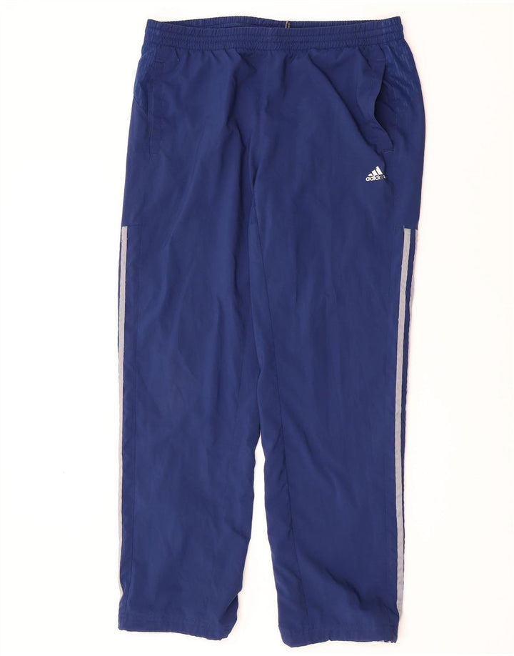 Adidas Mens Climacool Chándal Pantalones Grande Azul Marino Poliéster