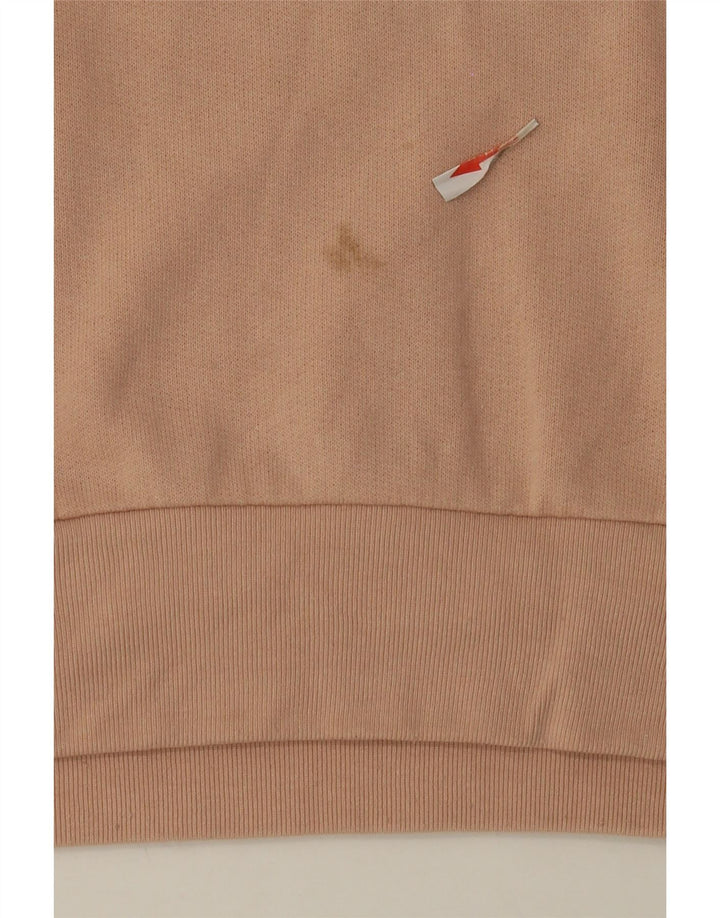 Levi's Sudadera con gráfico de corte extragrande para mujer, talla 40, color rosa medio