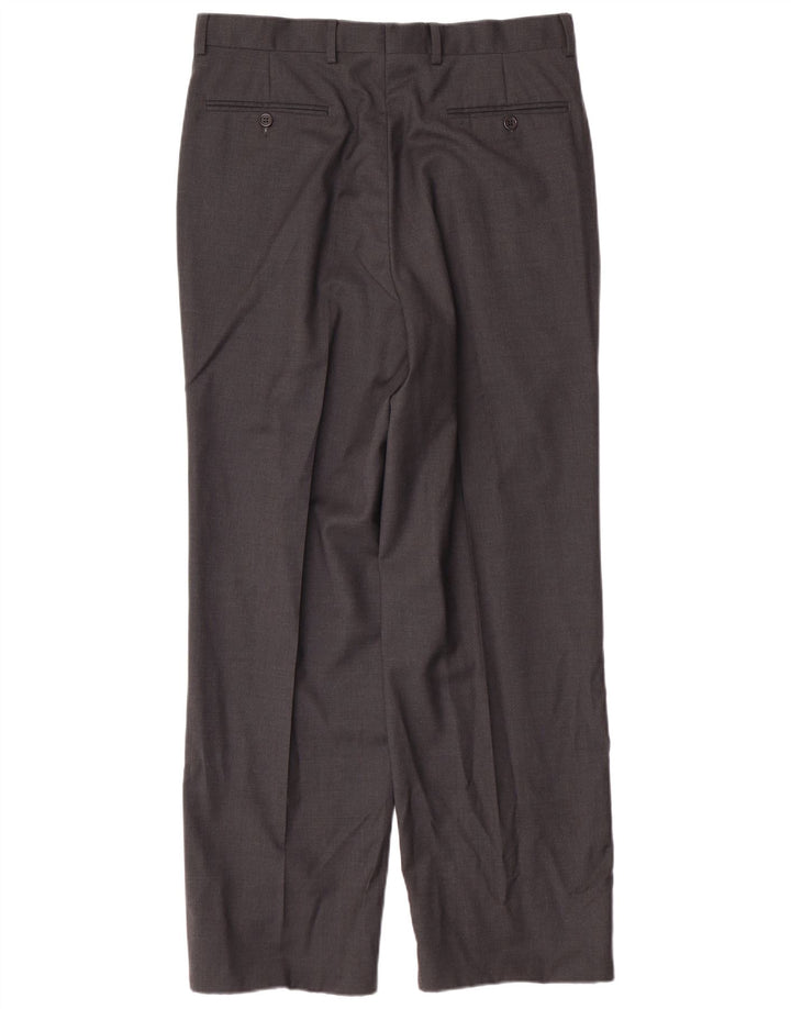 VALENTINO Traje de 2 piezas con doble botonadura para hombre IT 50 Large W34 L30 Gris