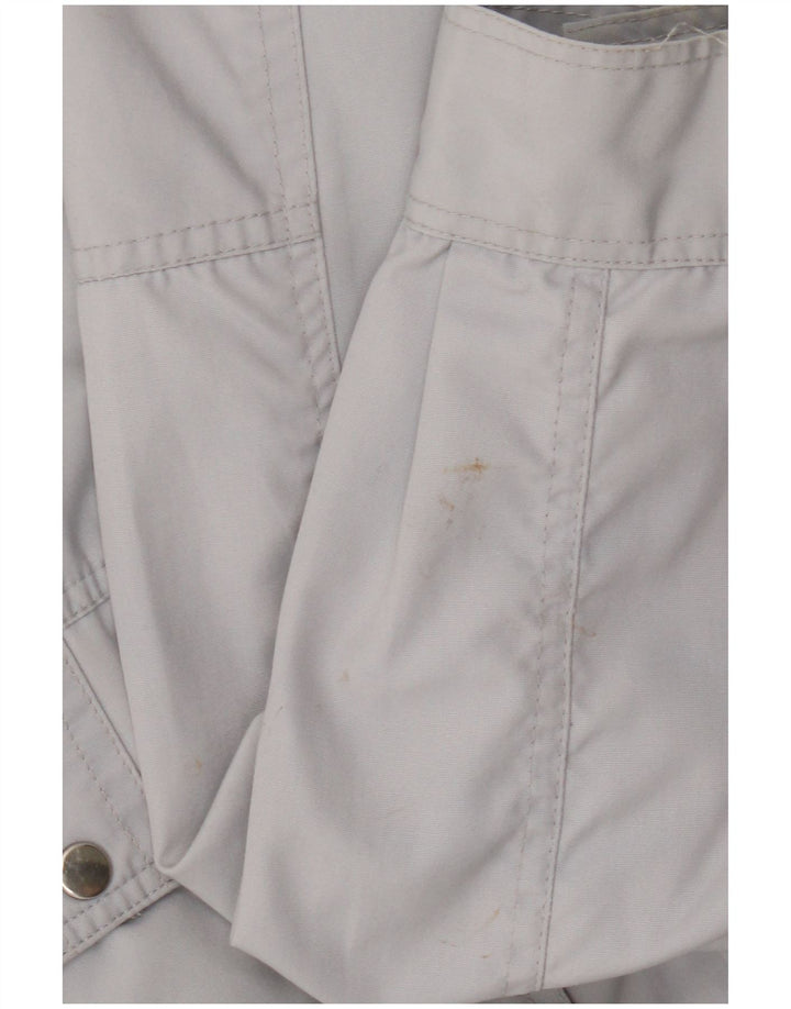 C&A Chaqueta utilitaria para hombre UK 36 Small Gris Poliéster