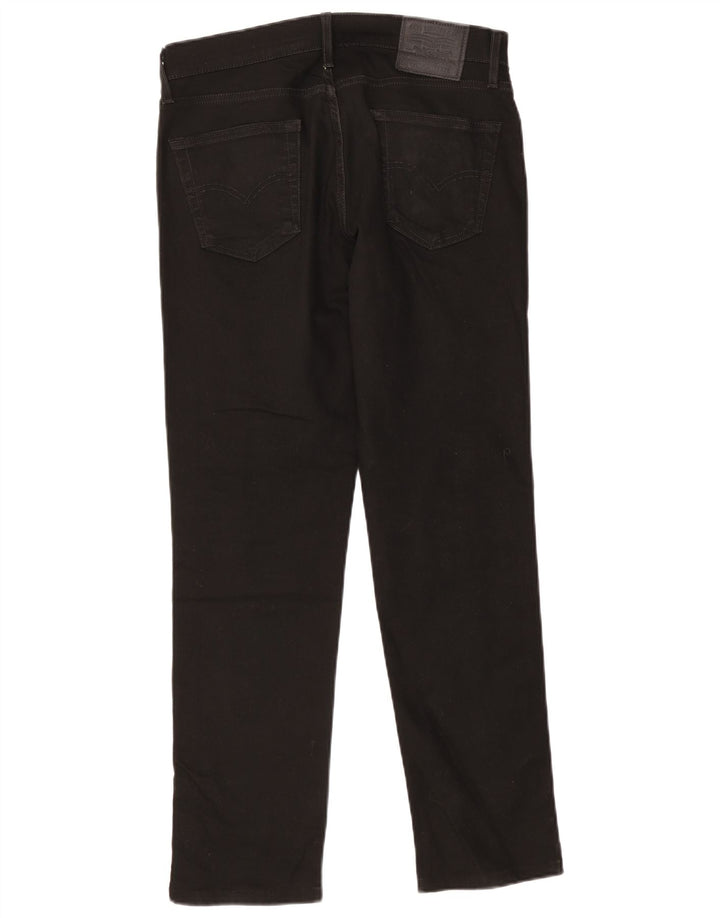 Levi's Hombre 511 Slim Jeans W33 L29 Algodón Negro