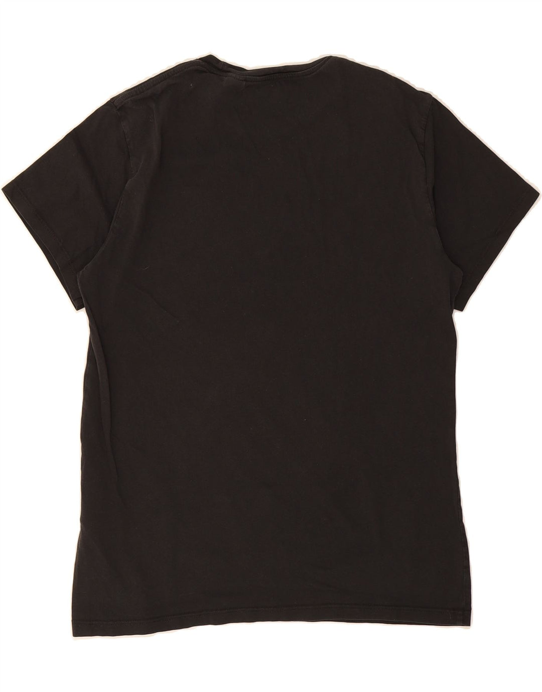 LEVI'S Womens Graphic T-Shirt Top UK 14 Medium Black Cotton Vintage Levi's and Second-Hand Levi's from Messina Hembry 