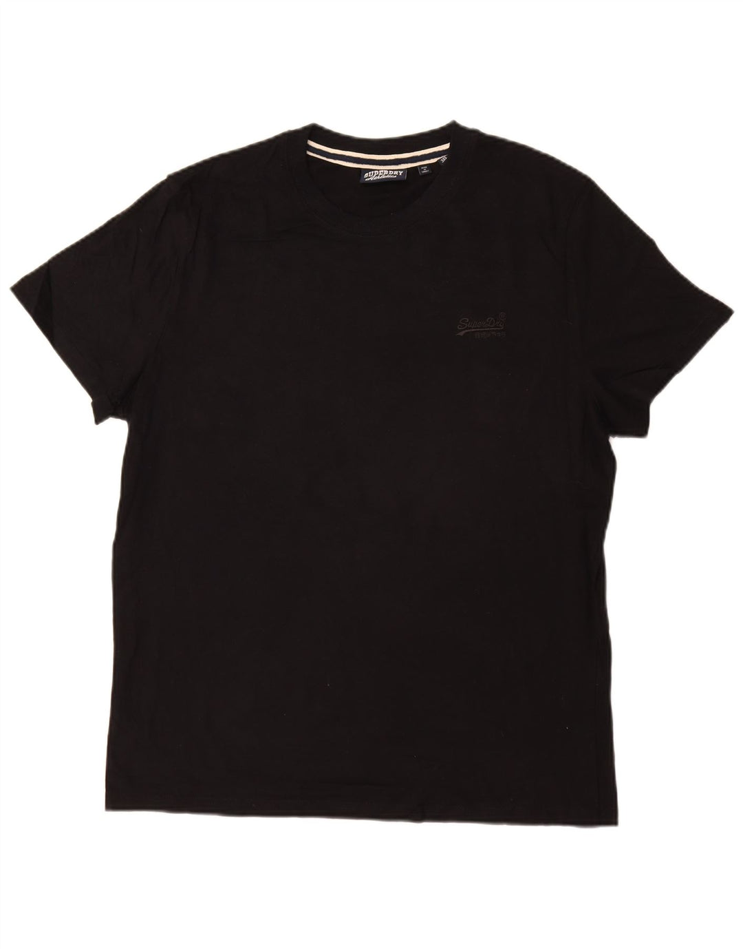 SUPERDRY Camiseta Hombre Top 3XL Algodón Negro