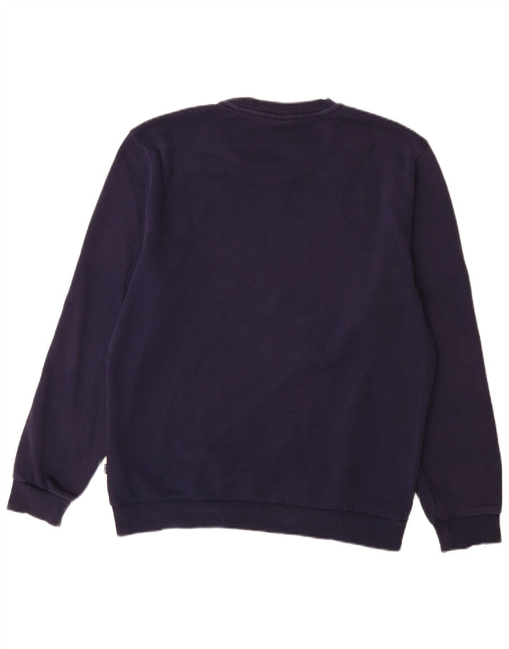 Puma Hombre Sudadera Gráfica Jumper Medium Azul Marino Algodón