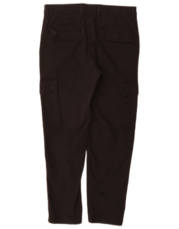 Marks & Spencer Pantalones cargo para hombre W30 L290 Algodón negro