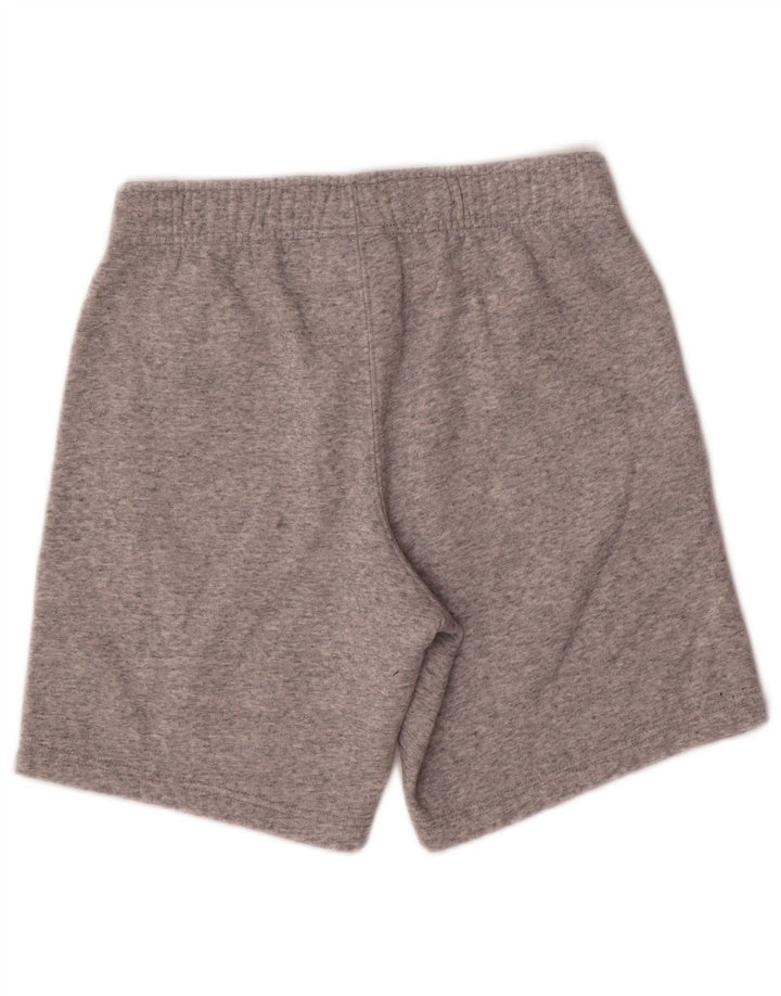 Champion Pantalones cortos deportivos para hombre de algodón moteado gris pequeño