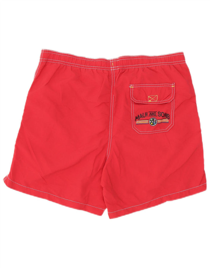 Maui and Sons Bañador Hombre Mediano Poliamida Rojo