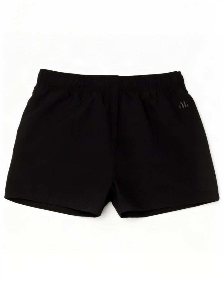 Adidas Pantalones cortos deportivos gráficos para hombre Poliéster negro mediano
