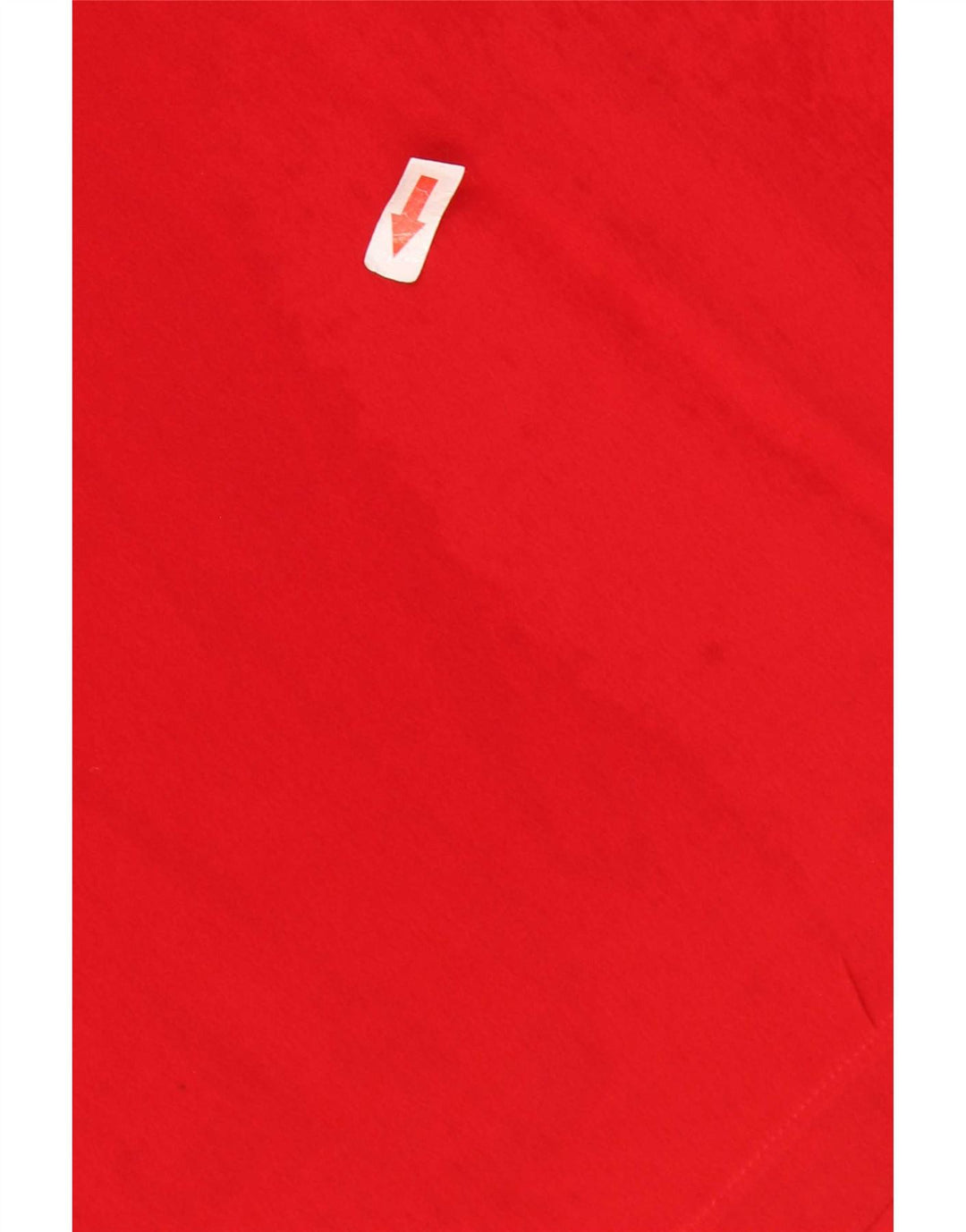 Blusa vintage para mujer Top IT 46 Seda roja grande
