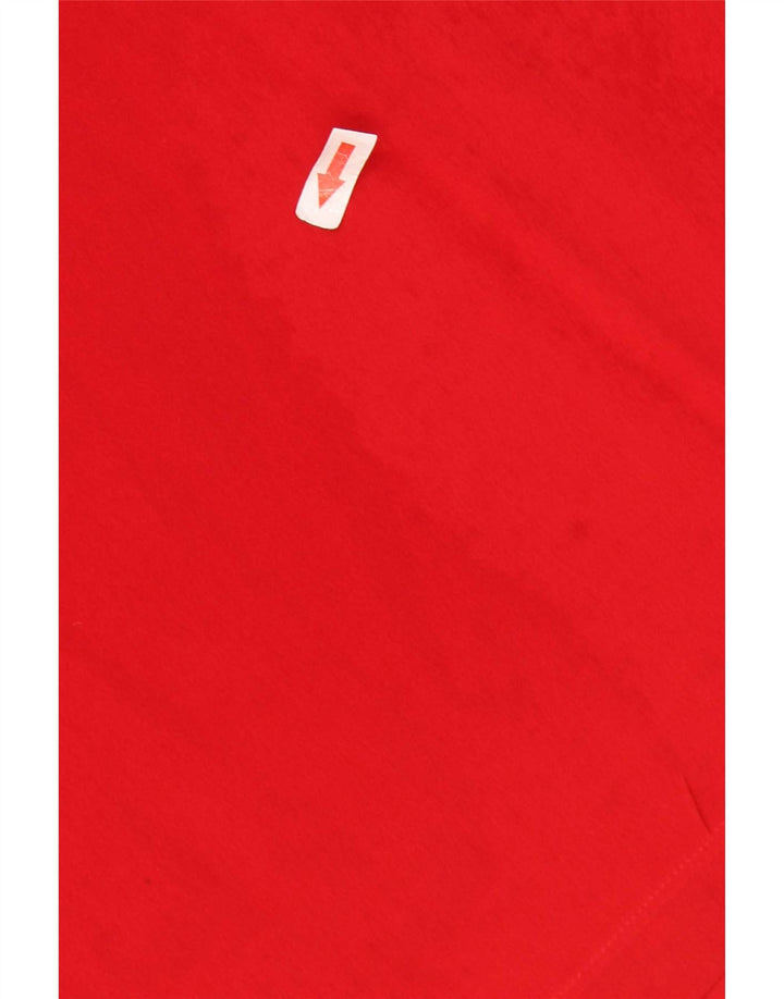 Blusa vintage para mujer Top IT 46 Seda roja grande