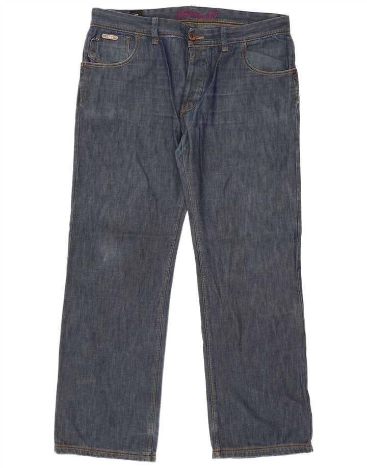 Vaqueros rectos para hombre Datch W38 L33 Algodón azul