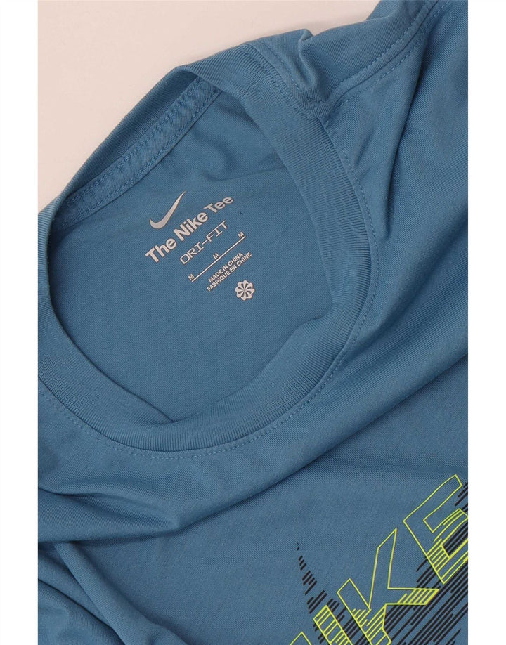 Camiseta Nike Dri Fit Graphic para hombre Azul medio