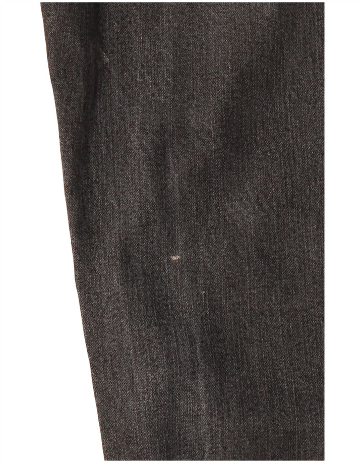 TRUSSARDI Vaqueros rectos para hombre W32 L32 Gris Algodón