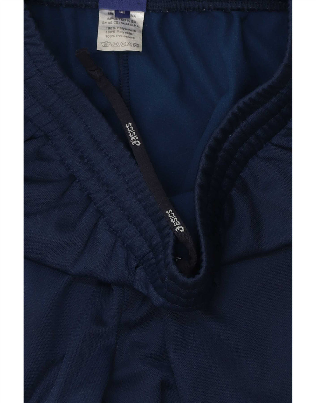 Pantalón De Chándal Asics Regular Hombre Poliéster Azul Marino Medio