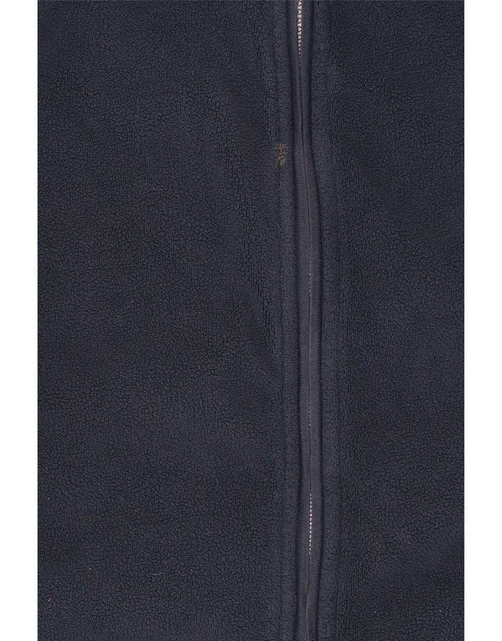 Weird Fish Chaqueta polar para mujer UK 12 Medium Azul marino Poliéster