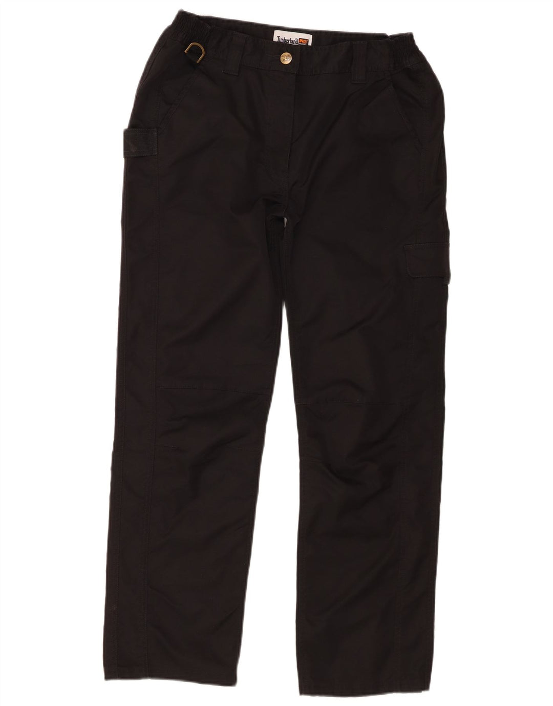 Timberland Pantalón Cargo Recto Para Hombre Grande W36 L28 Poliéster Negro